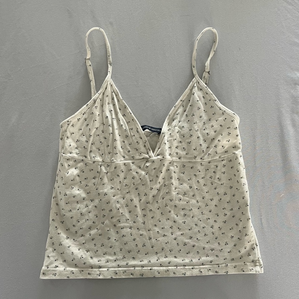 Brandy Melville Floral Cami Tank Top